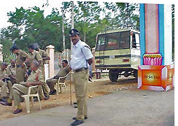 Sathya Sai baba Hospital closely guarded